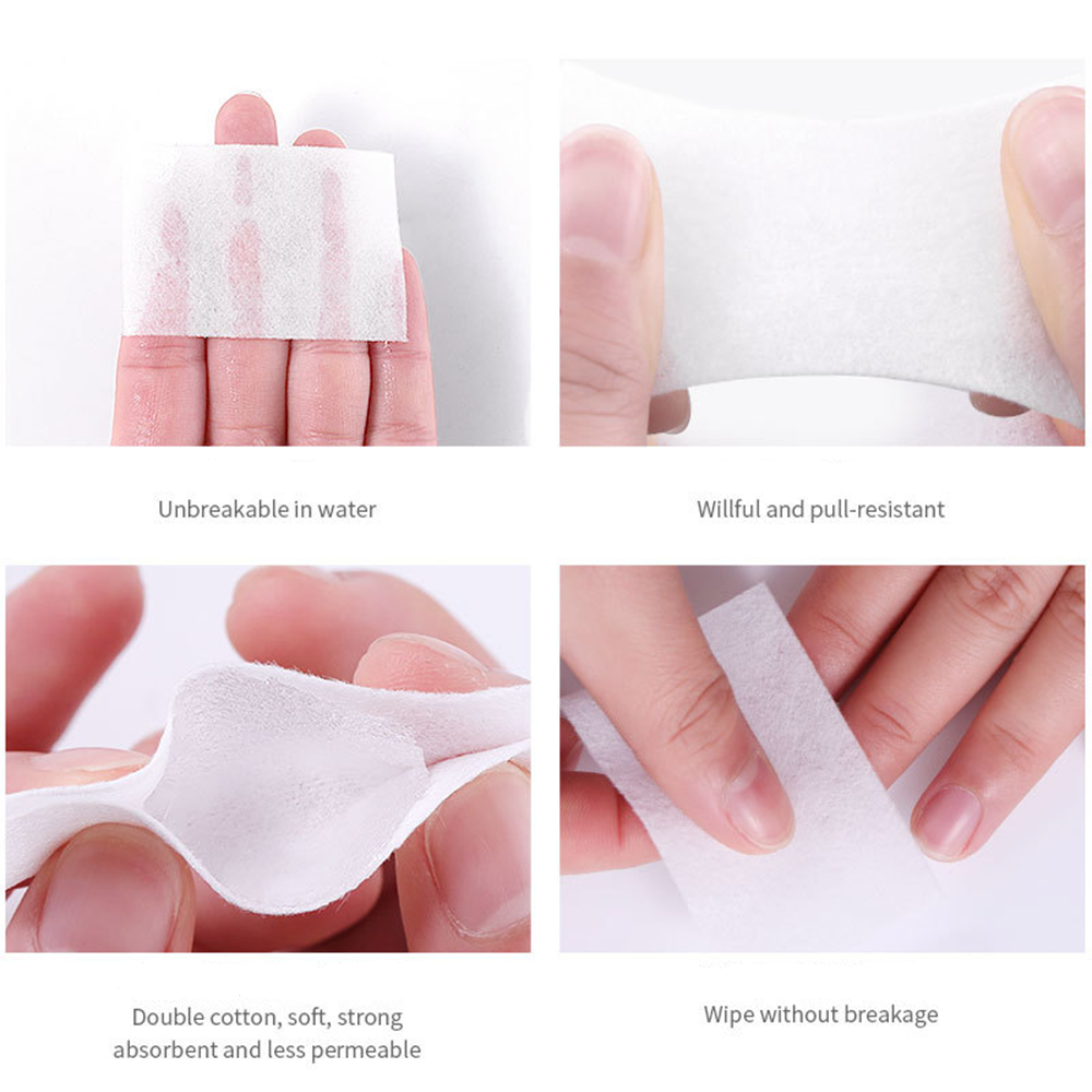 Lint Free Nail Cotton Pad - 400pcs