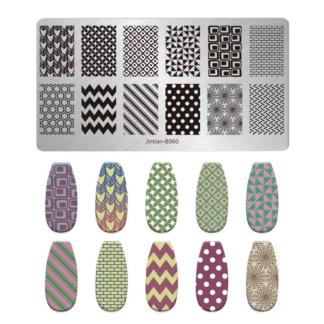 Nail Stamping Plate JT-B060