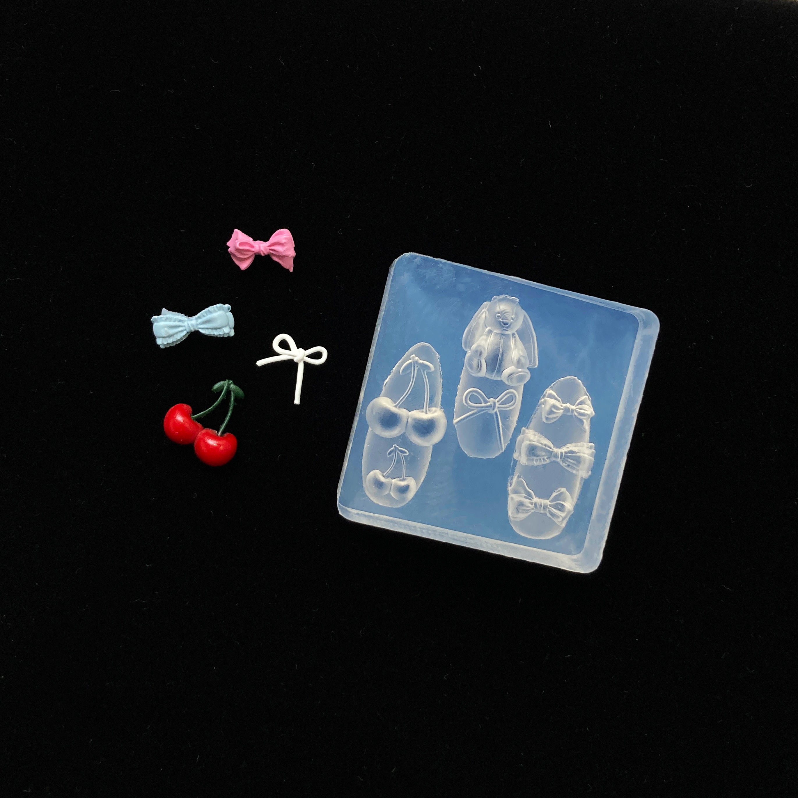 3D Nail Art Mold - Sweet Bunny