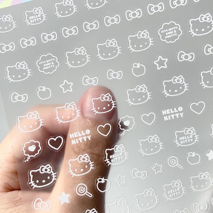 Ultra Thin Nail Sticker - H Kitty SAN-091