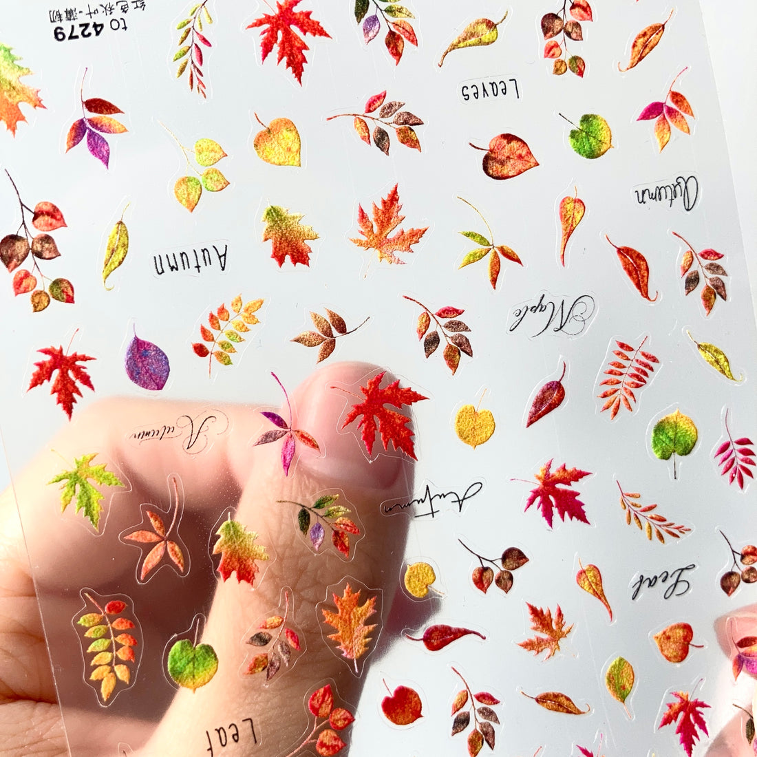 Ultra Thin Nail Sticker - Autumn Autumn TO4279