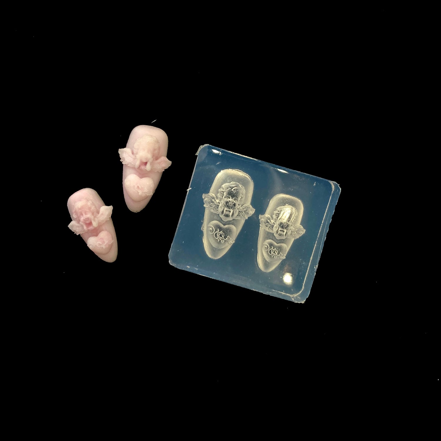 3D Nail Art Mold- Angels III