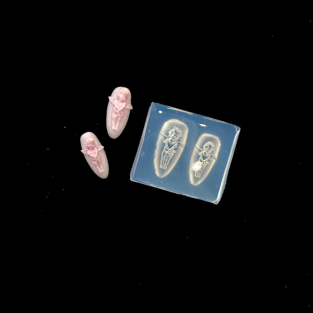 3D Nail Art Mold- Angels I