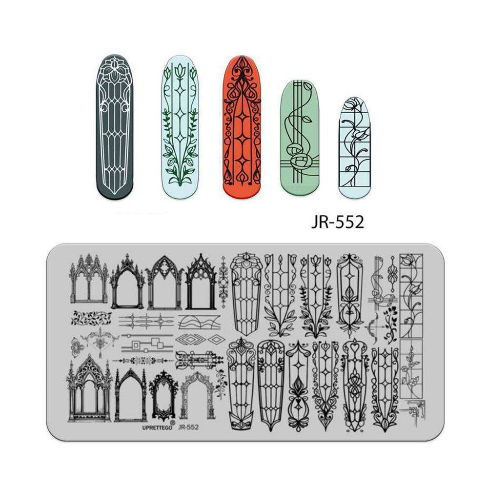 Nail Stamping Plate JR-552