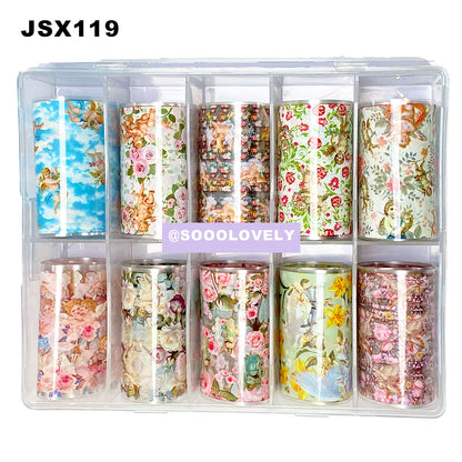 Nail Art Foil Box- JSX119 Angel