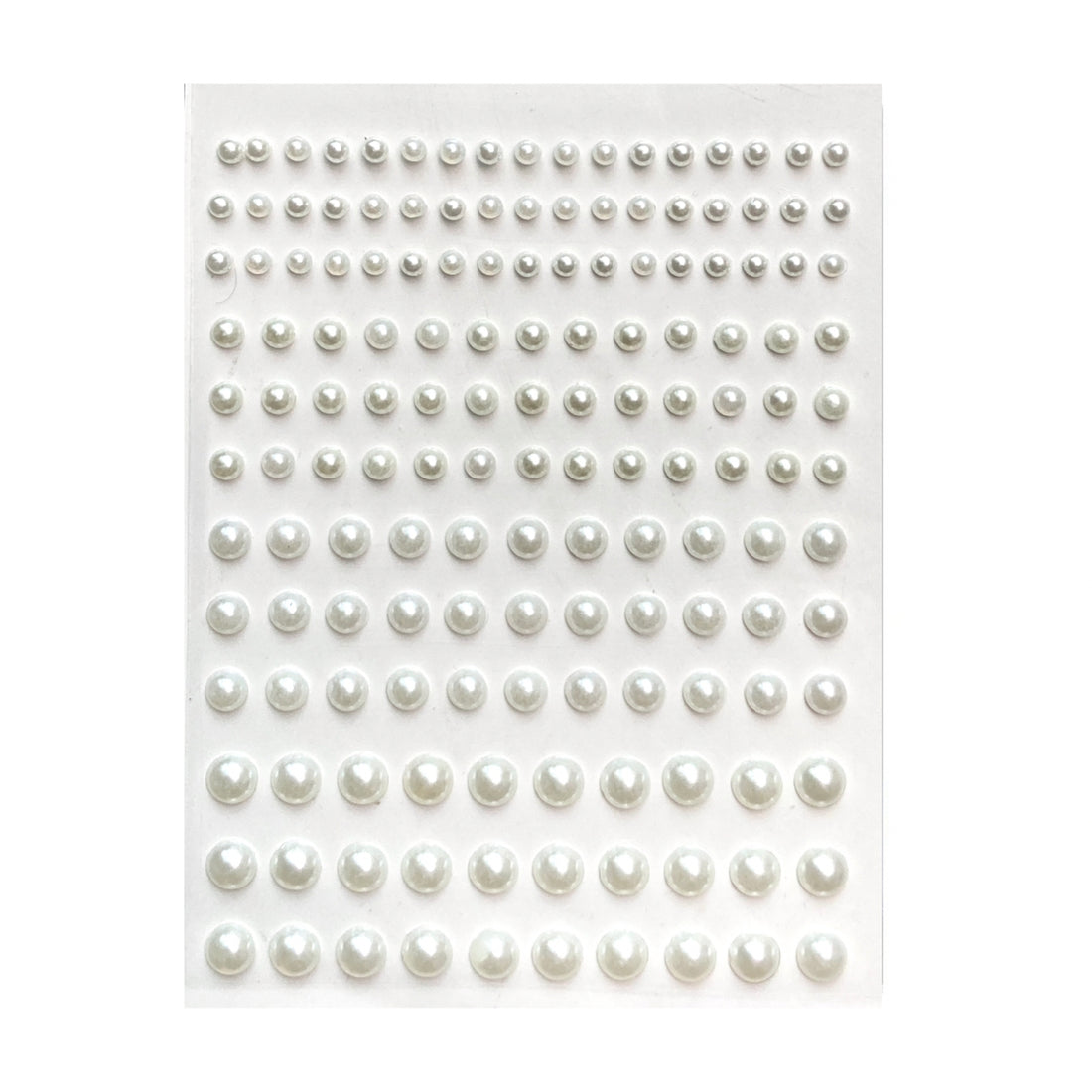 3D Nail Sticker - White Pearl PRO01