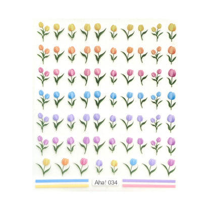 Ultra Thin Nail Sticker - Tulip PRO134
