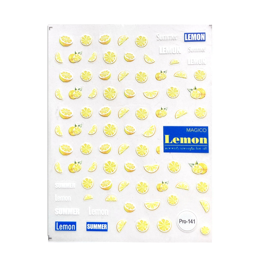 Ultra Thin Nail Sticker - Lemon PRO141