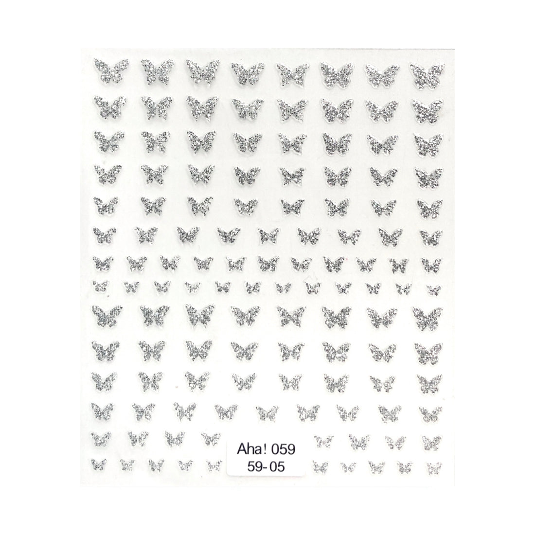 Ultra Thin Nail Sticker - Sparking Butterflies PRO159
