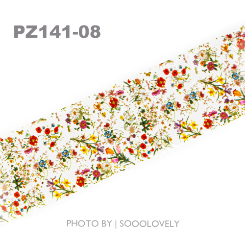 Nail Art Foil Paper-Floral Patterns 8