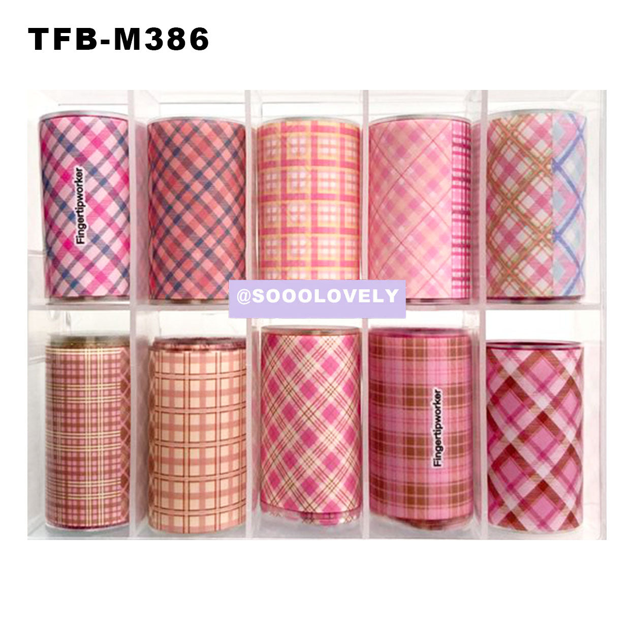 Nail Art Foil Box- TFB-M386