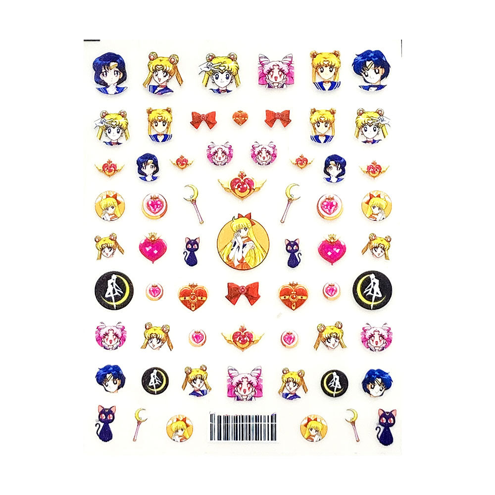 Ultra Thin Nail Sticker - Sailor Moon TS220