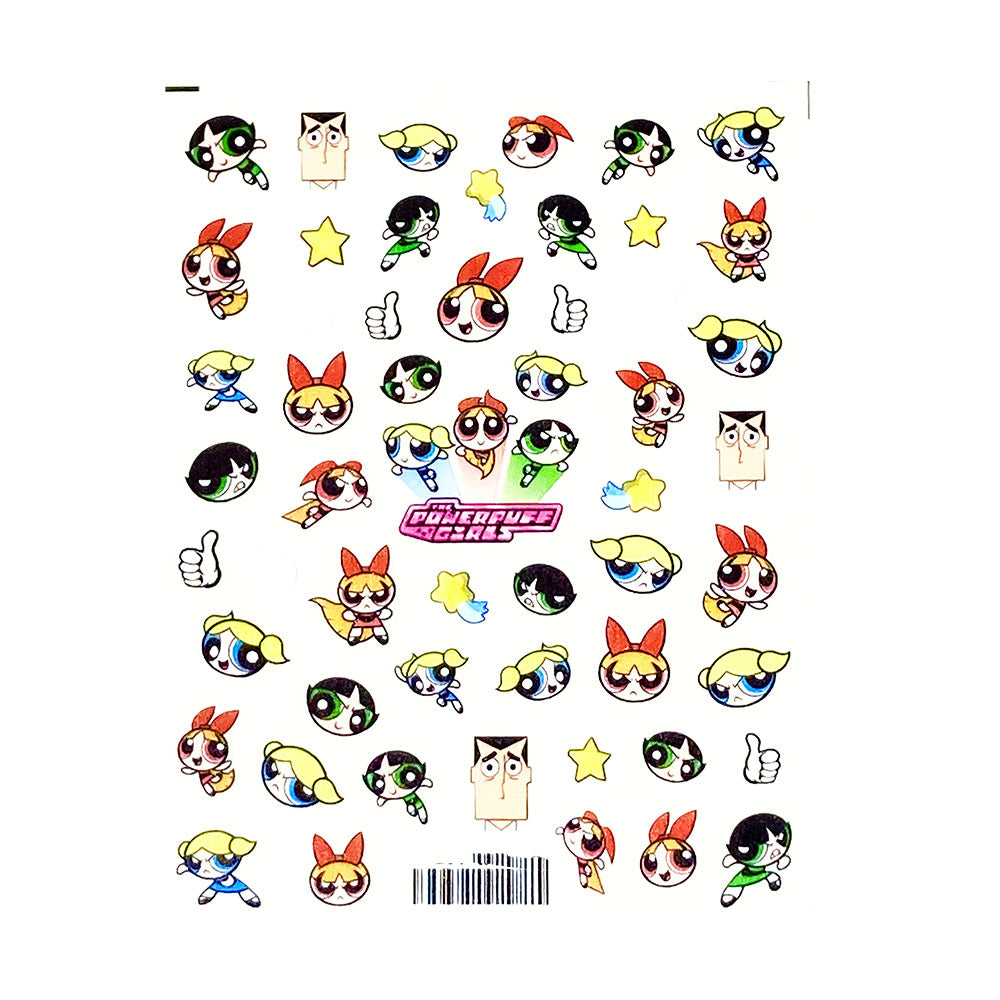 Ultra Thin Nail Sticker - Powerpuff Girls TS286