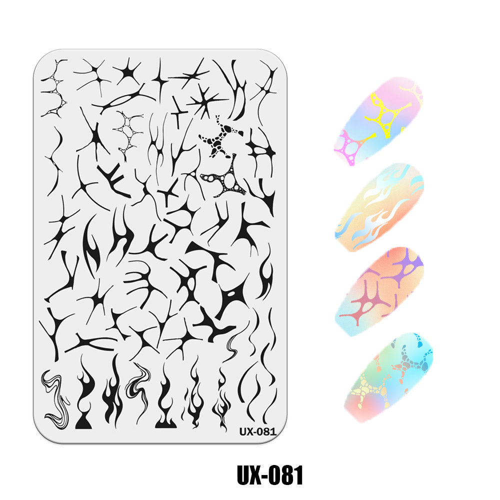 Nail Stamping Plate UX-081