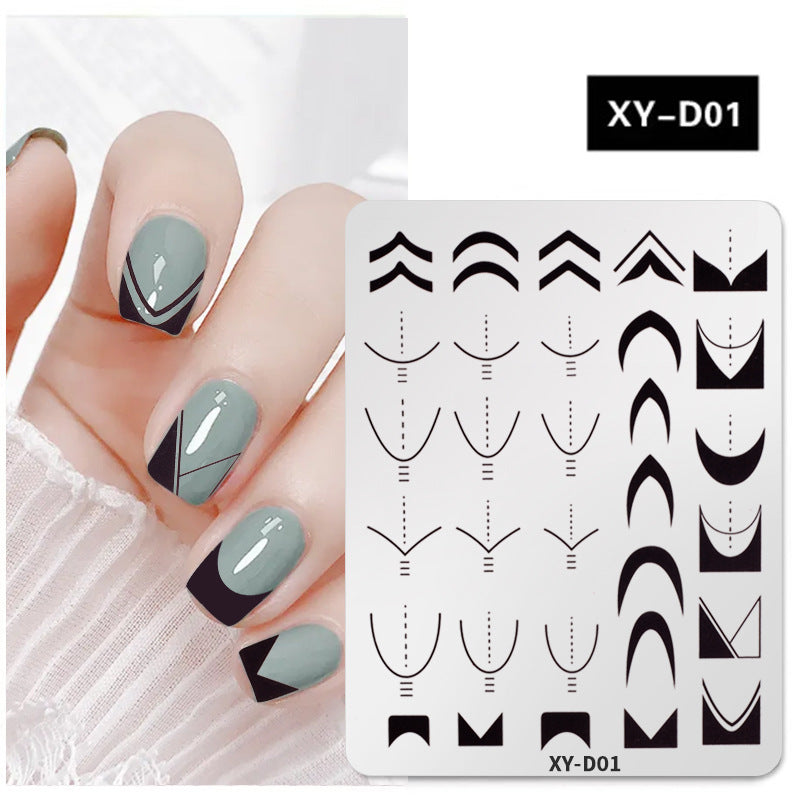 Nail Stamping Plate XY-D01