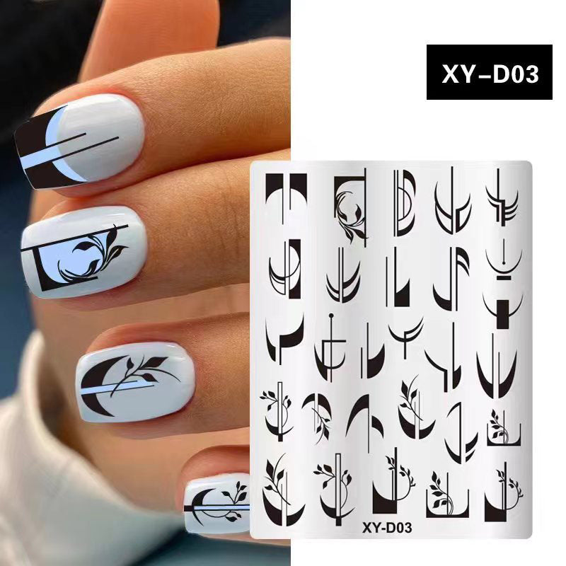 Nail Stamping Plate XY-D03