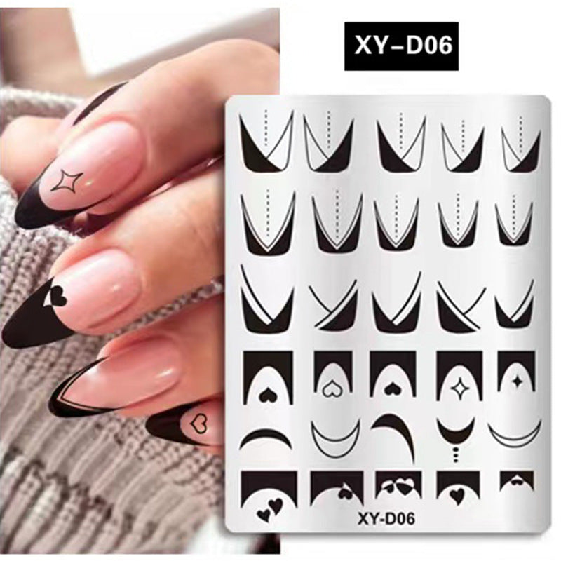 Nail Stamping Plate XY-D06