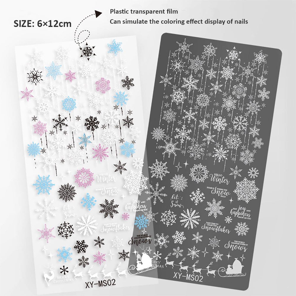 Nail Stamping Plate XY-MS02