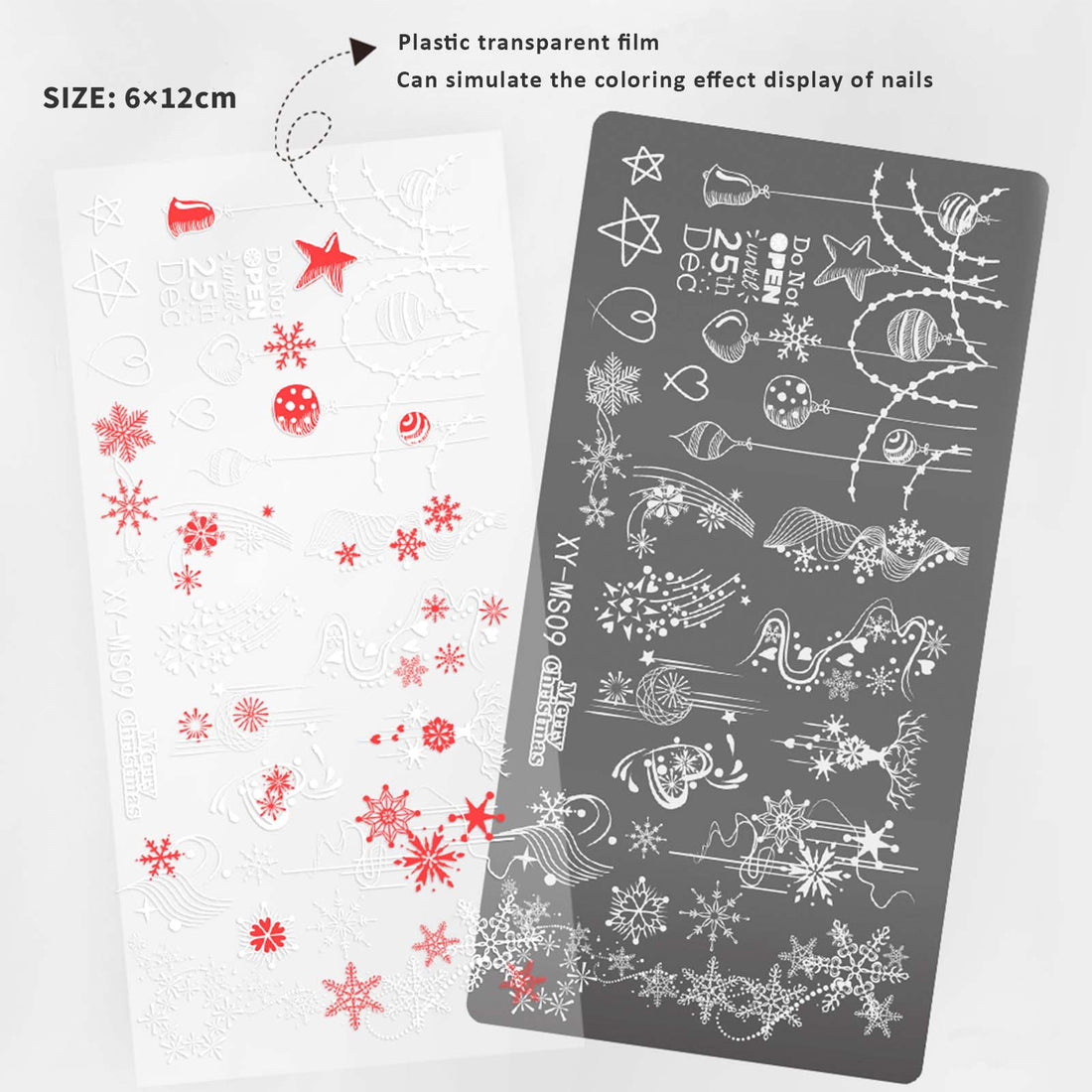 Nail Stamping Plate XY-MS09