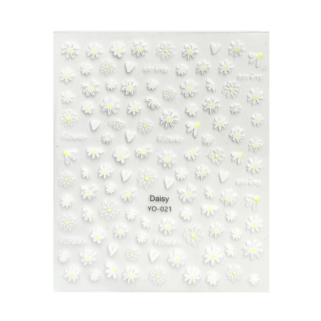 Ultra Thin Nail Sticker - Daisy YO-021