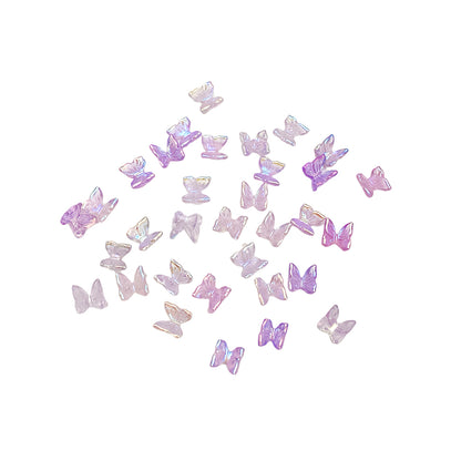 CHM0012-Nail Decorations Small Butterfly 30PC