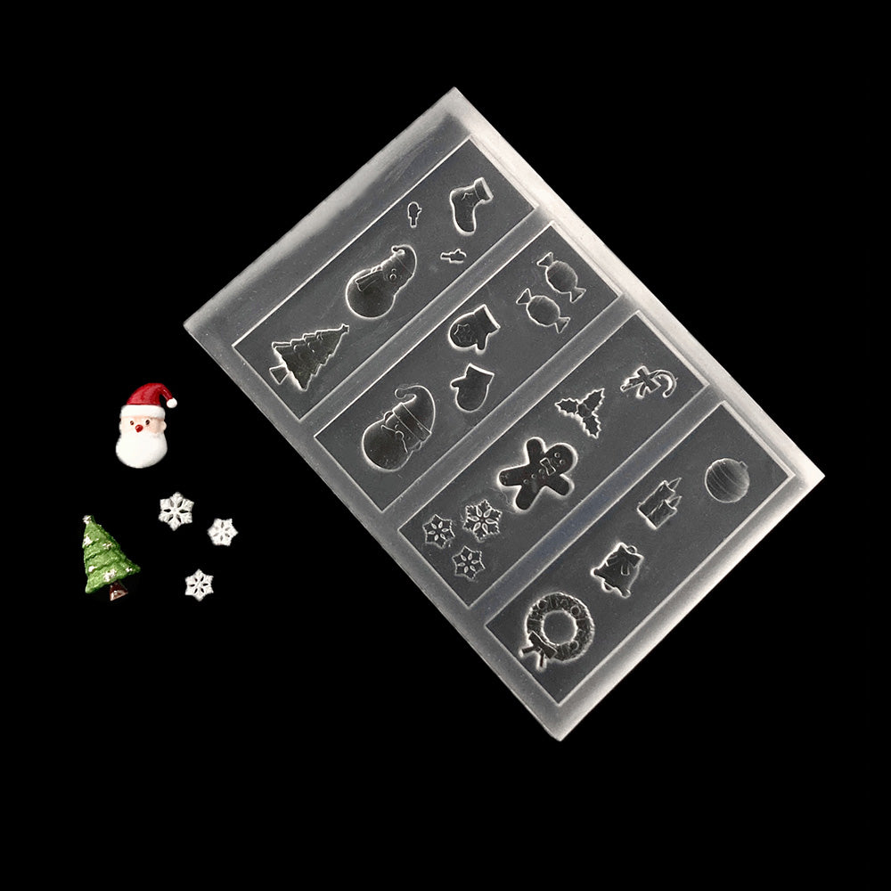 3D Nail Art Mold- Xmas Cuteness