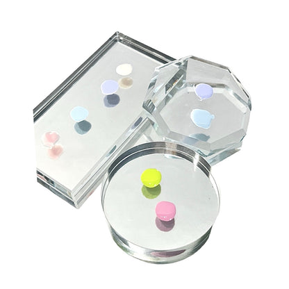 Nail Color Glass Palettes