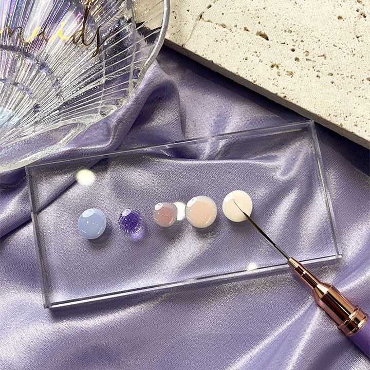 Nail Color Glass Palettes