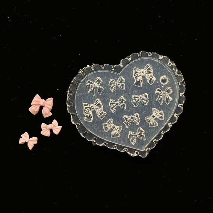 3D Nail Art Mold-  Tie The Knots I