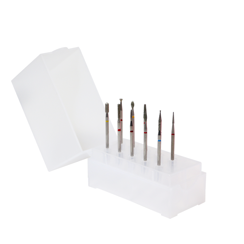 Dustproof Nail Drill Bits Organizer (10 Holes)