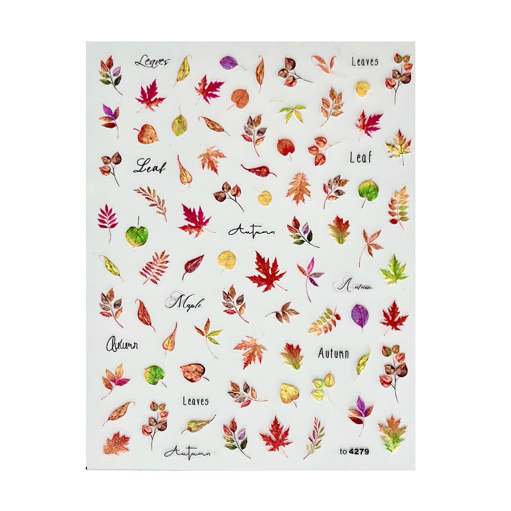 Ultra Thin Nail Sticker - Autumn Autumn TO4279