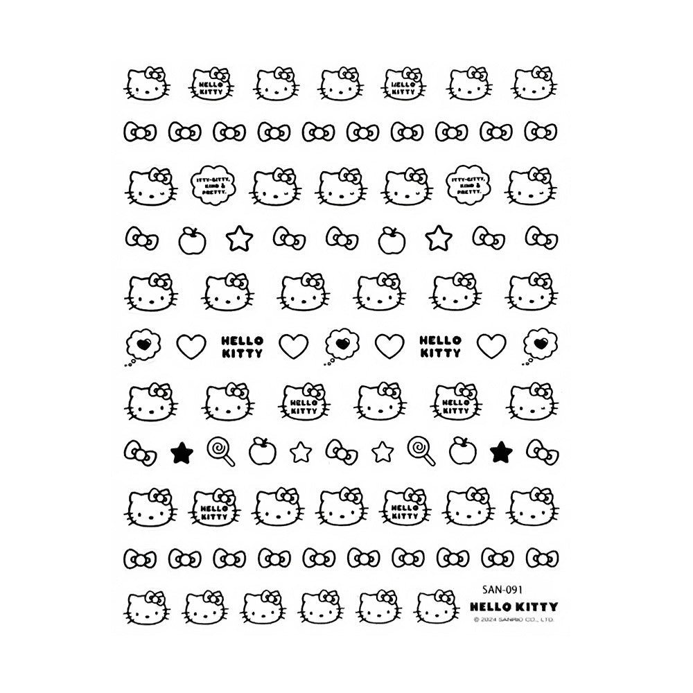 Ultra Thin Nail Sticker - H Kitty SAN-091