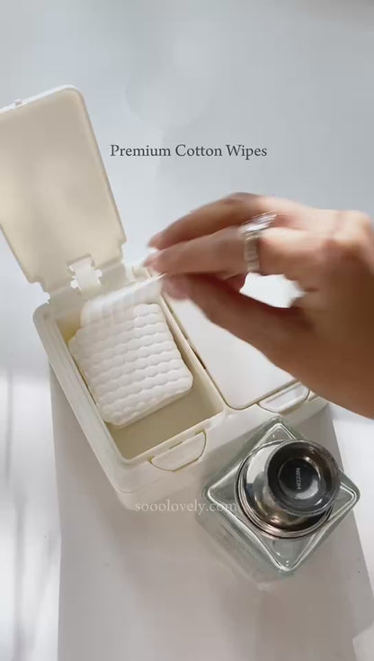 Premium Cotton Nail Wipes - 500pcs