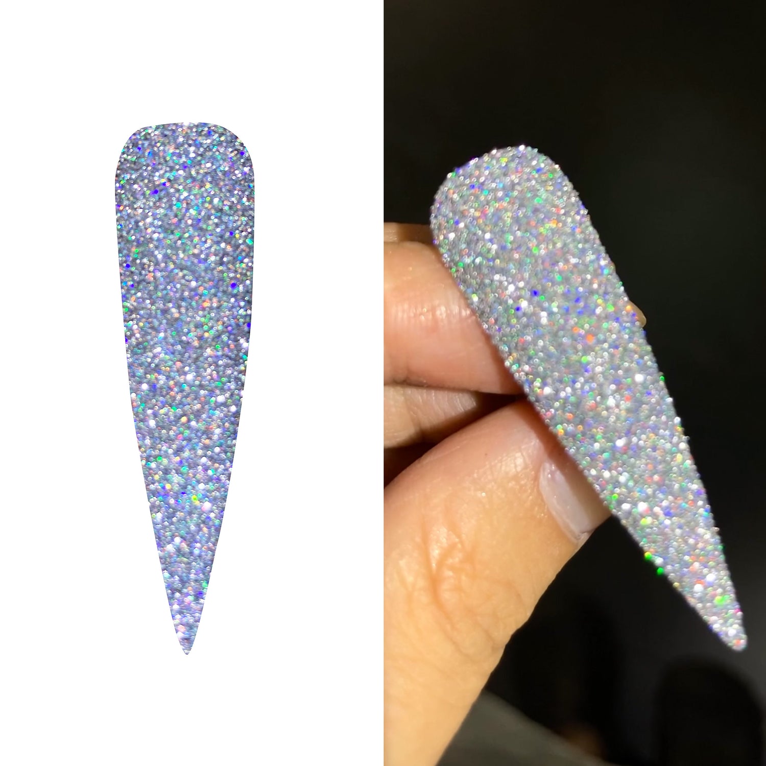 Nail Glitter-GLR01 Reflective Holo Rainbow